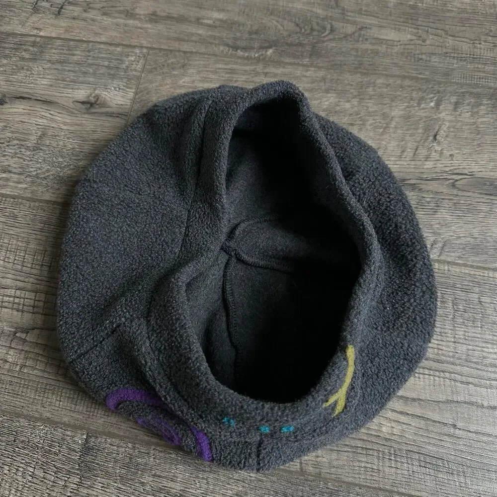Vintage Y2K Slouchy Stitch Chunky Beanie Skullcap Beret Hat Cap